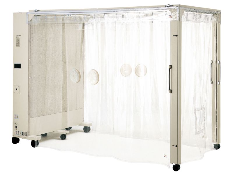 簡易型陰圧室（感染防止クリーンベッド）2
